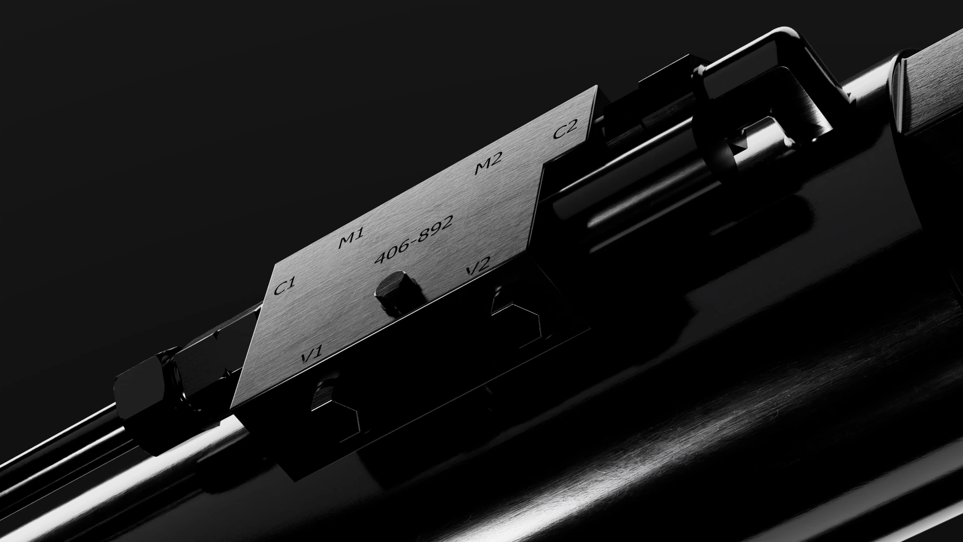 Image of a 3d rendered cylinder