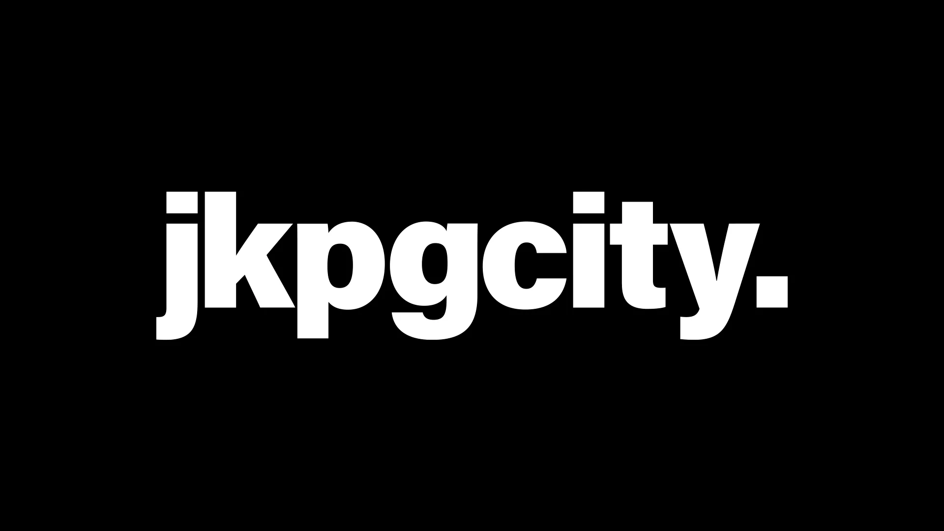 Jönköping City monokrom logotyp