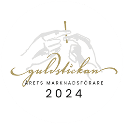 logotyp för guldstickan 2024