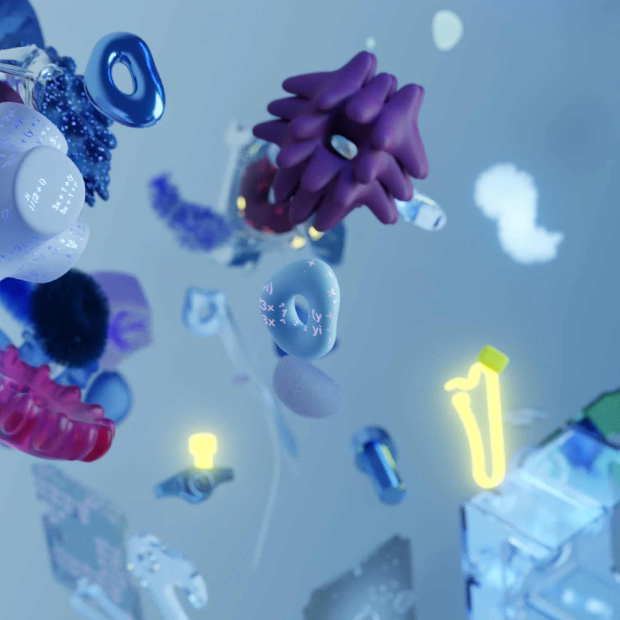 Varumärkesbild, 3D renderad, Troax Panel Detection: Patentsökt teknologi för automatisk övervakning av maskinskydd.